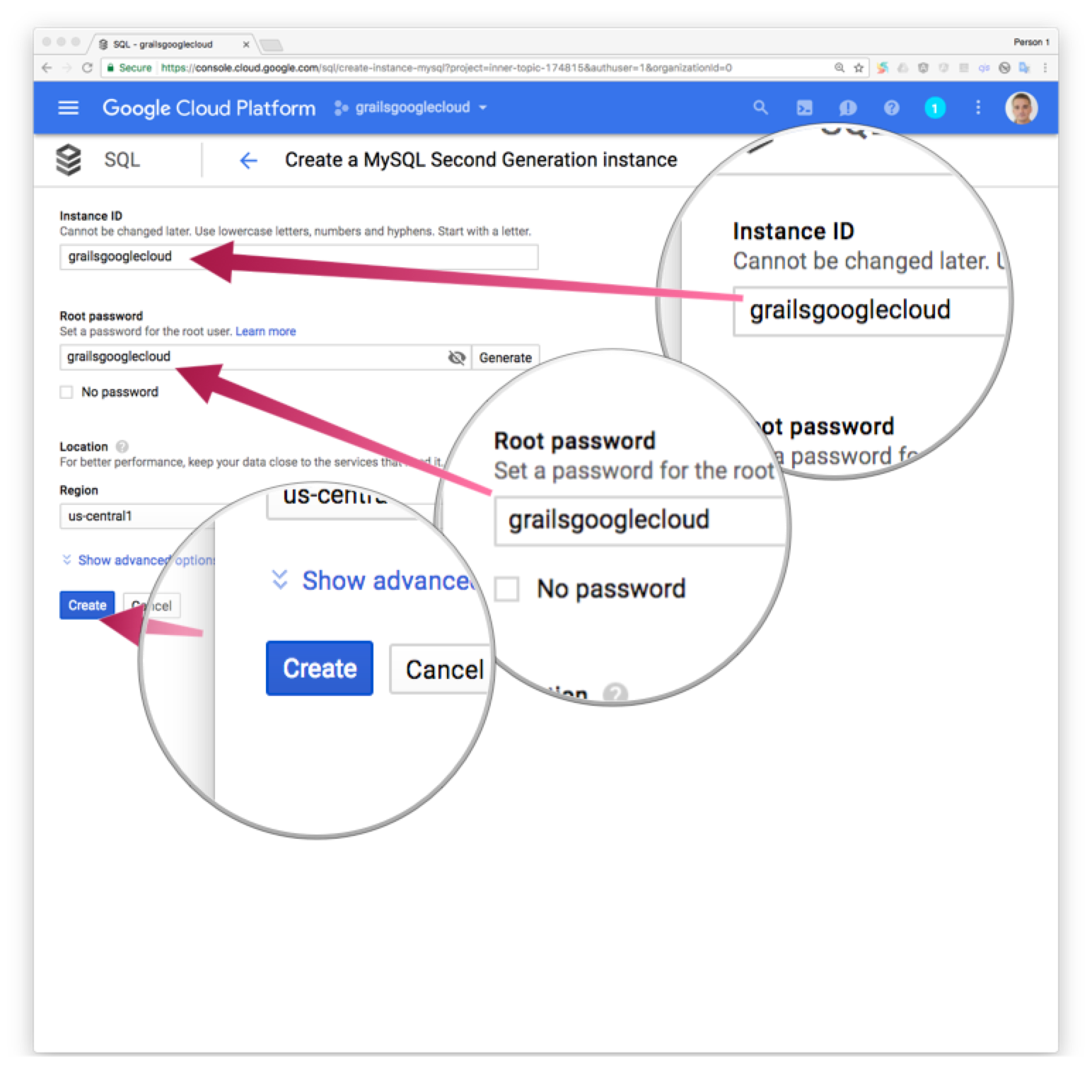 cloudsql 9